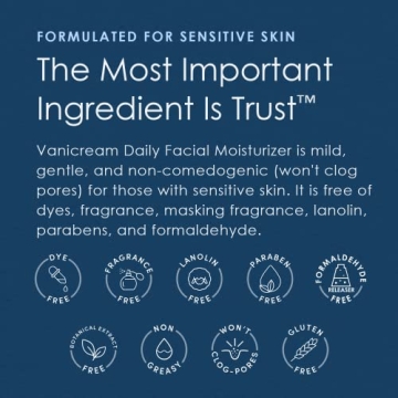 Vanicream Sensitive Skin Moisturizer with Ceramides & Hyaluronic Acid