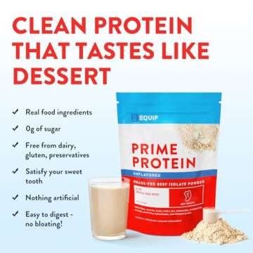 Equip Foods Prime Protein Powder with 21g Protein
