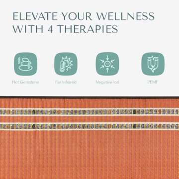 PEMF Far Infrared Heating Pad for Pain Relief