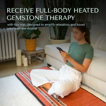PEMF Far Infrared Heating Pad for Pain Relief