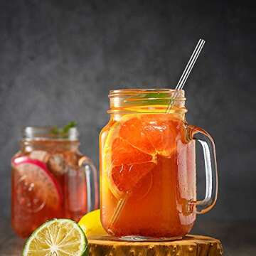 Tomorotec Reusable Straws 30 Pack – Stainless Steel Drinking Straws for All Occasions