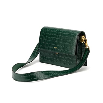 JW PEI Women's Mini Flap Crossbody Bag in Dark Green