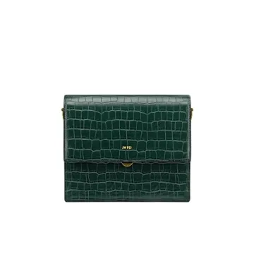 JW PEI Women's Mini Flap Crossbody Bag in Dark Green