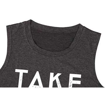 FAYALEQ Take A Hike Tank Top Women Comfortable Summer Shirt