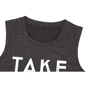 FAYALEQ Take A Hike Tank Top Women Comfortable Summer Shirt
