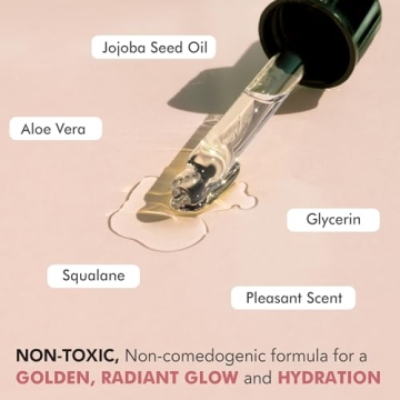 Natural Self Tanning Drops - Customizable Face & Body Tan