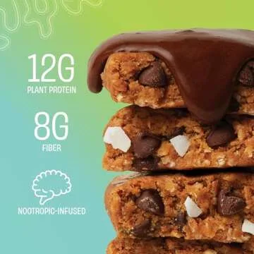 Mindright Toasted Coconut Vegan Protein Bars - Healthy Snack