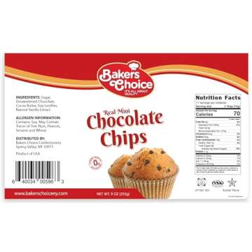 Delicious Dairy Free Mini Chocolate Chips - Ideal for Baking!