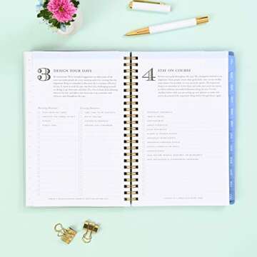 Blue Sky Day Designer Planner 2021-2022 Essential Organizer