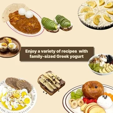 Delicious Greek Yogurt Maker with Eco-Friendly Strainer