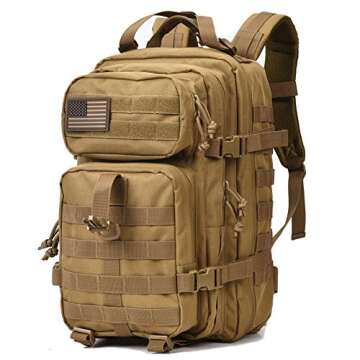 REEBOW GEAR Tactical Backpack - Durable 35L Molle Bag