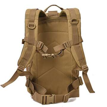 REEBOW GEAR Tactical Backpack - Durable 35L Molle Bag