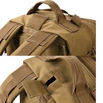 REEBOW GEAR Tactical Backpack - Durable 35L Molle Bag