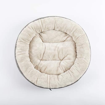 Love's Cabin Round Donut Pet Bed for Cats and Dogs