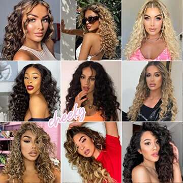 CHOPSTICK STYLER Cheeky, Professional Curling Wand, 5 Variable Temperatures, 0.6” x 0.4” Chunkie...