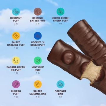 Built Protein Bars Variety Pack for Healthy Snacking