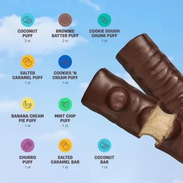 Built Protein Bars Variety Pack for Healthy Snacking