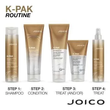 Joico K-PAK Reconstructor Deep-Penetrating Treatment | For Damaged Hair | Repair & Strengthen Strands | Rebuild & Fortify Damaged Hair | Improve Elasticity | With Keratin & Arginine | 5.1 Fl Oz
