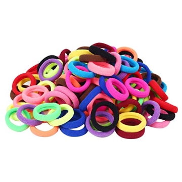 120 Pcs Baby Hair Ties for Girls - Seamless and Soft