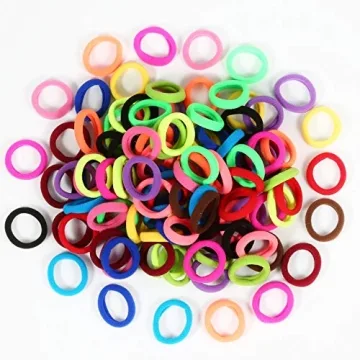 120 Pcs Baby Hair Ties for Girls - Seamless and Soft