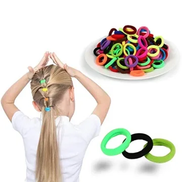 120 Pcs Baby Hair Ties for Girls - Seamless and Soft