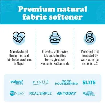 Smart Sheep Wool Dryer Balls - 6-Pack - XL Premium Natural Fabric Softener Award-Winning - Wool Balls Replaces Dryer Sheets - Wool Balls for Dryer - Laundry Balls for Dryer