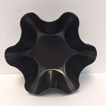 Chefcaptain Tortilla Pan Set Non Stick Steel Taco Salad Bowl Makers Tortilla Shell Maker Extra Thick Steel Set of 4