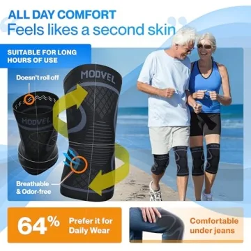 Modvel Compression Knee Brace - Support for Pain Relief