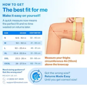 Modvel Compression Knee Brace - Support for Pain Relief