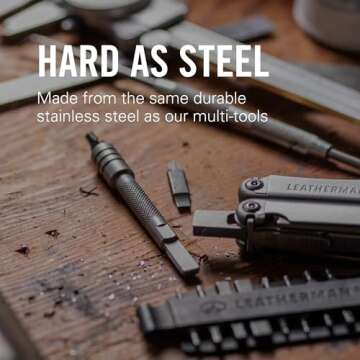 LEATHERMAN, Bit Driver Extender Add-on Accessory for Multi-Tools, Silver