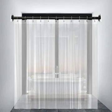 CANRAY Adhesive Shower Curtain Holder | Easy Installation