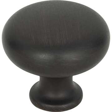 Atlas Homewares A819-PN Round Knob in Polished Nickel