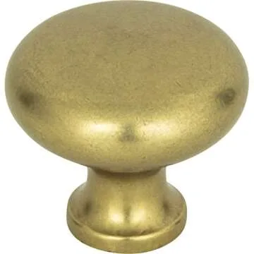 Atlas Homewares A819-PN Round Knob in Polished Nickel
