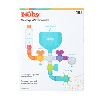 Nuby Wacky Waterworks Bath Toy - Interactive Pipes