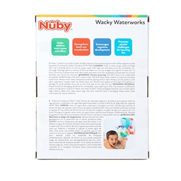 Nuby Wacky Waterworks Bath Toy - Interactive Pipes