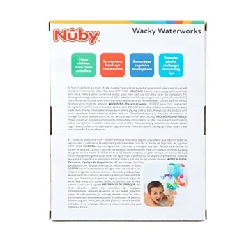 Nuby Wacky Waterworks Bath Toy - Interactive Pipes