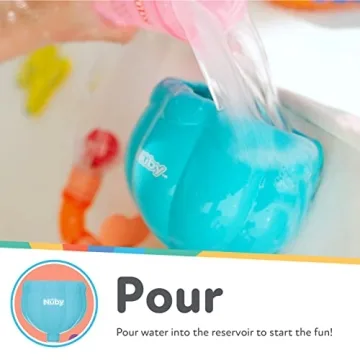 Nuby Wacky Waterworks Bath Toy - Interactive Pipes