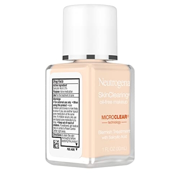 Neutrogena SkinClearing Liquid Foundation for Acne-Prone Skin