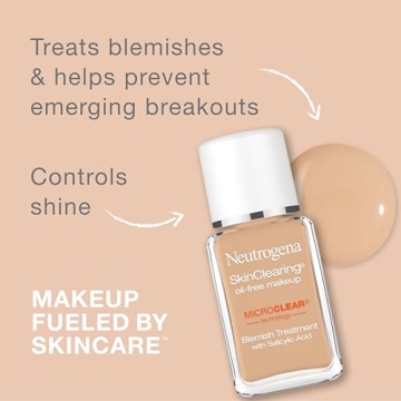 Neutrogena SkinClearing Liquid Foundation for Acne-Prone Skin