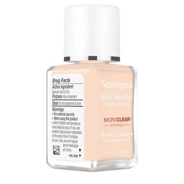 Neutrogena SkinClearing Liquid Foundation for Acne-Prone Skin