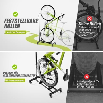 Sttoraboks Adjustable Bike Stand for Compact Living