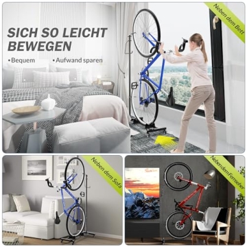 Sttoraboks Adjustable Bike Stand for Compact Living
