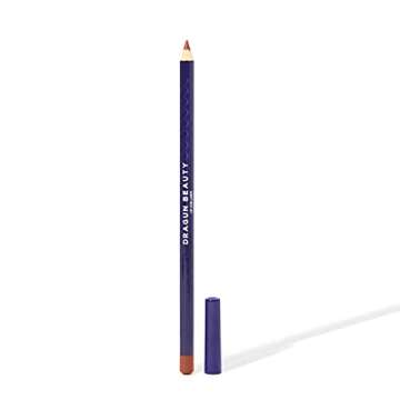 DRAGUN BEAUTY Lip Job Liner, Medium Brown, 2.0 cc Contour Lip Pencil, Smooth, Blendable, Moisturizing Medium Brown Lip Liner Pencil, Vegan, Gluten Free, Paraben Free