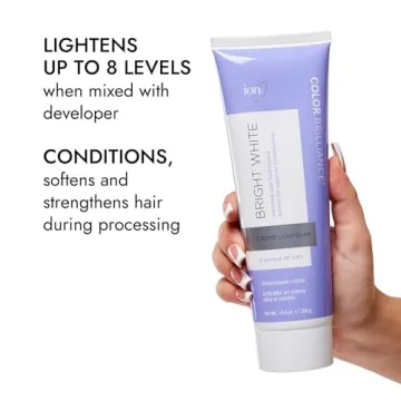 Ion Bright White Creme Lightener for Sensitive Scalps 10.6 oz