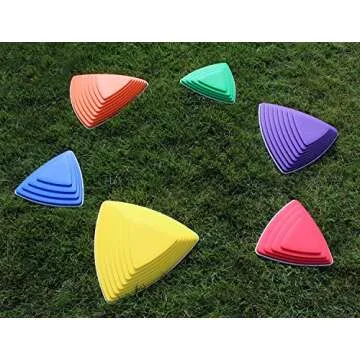 Get Out! Kids Stepping Stones 6-Pack - Balance and Eye Coordination Toy Training Tool for Children & Physical Therapy