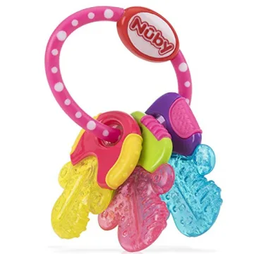 Nuby Ice Gel Teether Keys for Soothing Teething Relief