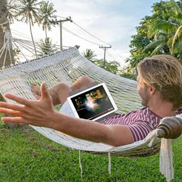 MSDADA Desk Book Stand Metal Reading Rest Book Holder Angle Adjustable Stand Document Holder Portabl...