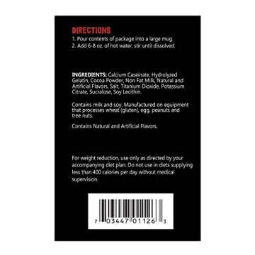 Protein Hot Chocolate, Keto Hot Chocolate Mix, Low Carb Hot Cocoa, 15g Protein, 2g Net Carbs, Low in Sugar, Instant Hot Coco, 7 Individual Macro-Controlled Packages (Classic, 3 Pack)
