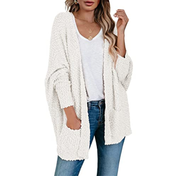 Saodimallsu Women's Oversized Popcorn Cardigan for All Occasions