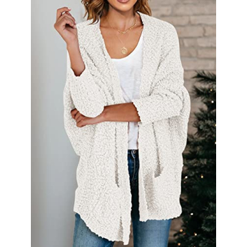 Saodimallsu Women's Oversized Popcorn Cardigan for All Occasions